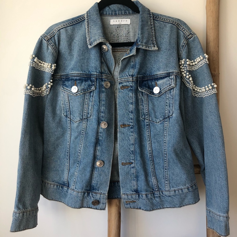 Sandro Paris Denim Jacket